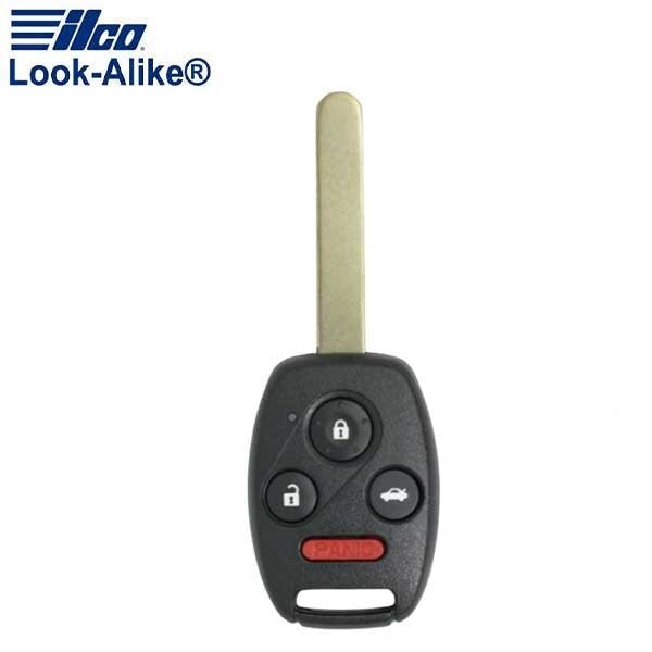 Ilco LAL RHK-HON-4B3 HONDA 4 BUTTON REMOTE HEAD KEY ILCO-AX00010910 - main